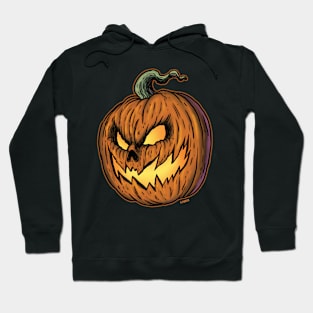 Evil Halloween Jack-O-Lantern Hoodie